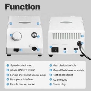 2029 Micro Motor máquina de perforación joyería pulido tallado herramientas Dental laboratorio Micromotor pieza de mano - Product Image 2