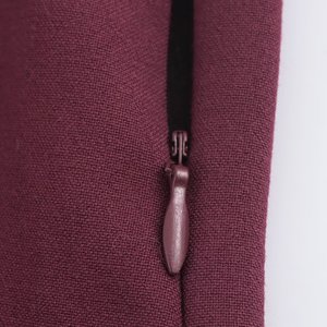 Abito Mini Aderente da Donna <span class=keywords><strong>con</strong></span> Zip Frontale, Manica Lunga, Tinta Unita, Casual, Economico, Vendita all'Ingrosso 2022 - Product Image 5