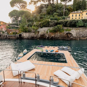 Plateforme aquatique gonflable commerciale, piscine flottante multi-usages pour yachts et zones côtières - Product Image 3