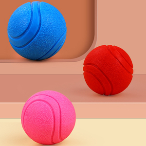 Lüks yeni <span class=keywords><strong>Pet</strong></span> ürünleri katı elastik top köpek oyuncak çevre peluş kauçuk köpek oyuncaklar interaktif oyun için çanta içinde paketlenmiş - Product Image 6