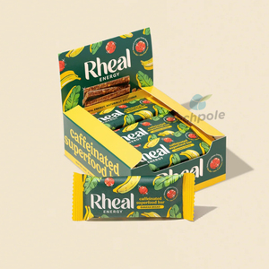 Rak <span class=keywords><strong>Display</strong></span> Makanan Biodegradable Berwarna untuk Camilan Cokelat Biskuit Kue Permen Kotak Konter Kustom - Product Image 3