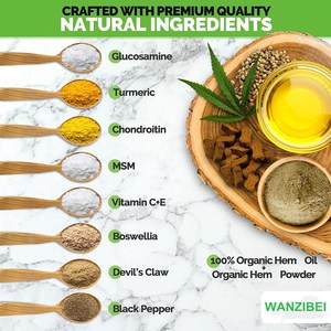 WANZIBEI Pet ornament salute articolare per cani artrite supplemento dell'anca e articolare morbido mastica supplemento di cani e gatti - Product Image 3