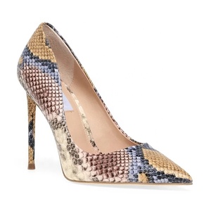 Bán Buôn Tùy Chỉnh Sexy Ladies Cao Gót Với Rắn Mô Hình Túi Xách Nóng Bán Ý Giày Và Túi Bộ - Product Image 3