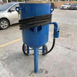 เครื่องพ่นทรายแห้งกึ่งอัตโนมัติแบบพกพาราคาถูกสำหรับกำจัดสนิมผลผลิตสูงและอายุการใช้งานยาวนาน80กก. - Product Image 4