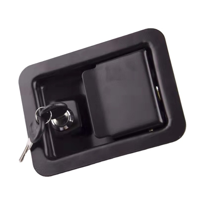 Cargo Trailer Cam Lock Door Latch Galvanized Iron and Zinc Plated Tool Box Latch for Truck and Trailer Packed in Carton