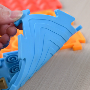8 Piezas de Tapetes Sensoriales para <span class=keywords><strong>Autismo</strong></span>, Tapete de Juego de Silicona Texturizada No Tóxica, Baldosas de Masaje para Niños y Adultos, Alivio del Estrés - Product Image 3