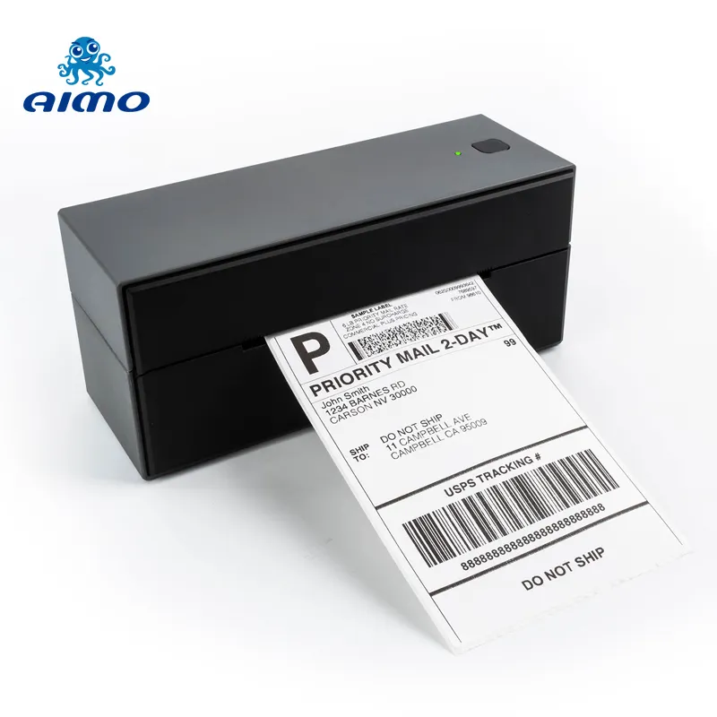Aimo Am-242 Hoge Snelheid Draadloze Blue Tooth Amazon Fba 4X6 Thermische Printer 110Mm Verzending Label printer Express Magazijn Gebruik