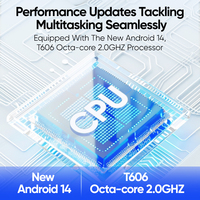 F1s Plus, terminal portable, dernière version Android 14, imprimante de reçus intégrée de 58 mm, lecteur d'étiquettes, lecteur NFC, lecteur de cartes, terminal de point de vente