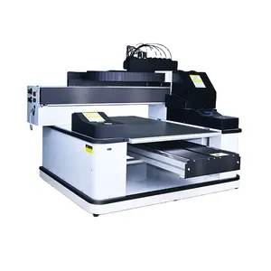 2021New Collectie Top Selling A1 Uv 3d Effect Afdrukken Machine Flatbed Printer Met 3 XP600 Heads