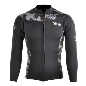 <span class=keywords><strong>Neopreno</strong></span> con cremallera frontal para hombre, traje de buceo de <span class=keywords><strong>2MM</strong></span>, dos piezas - Product Image 5