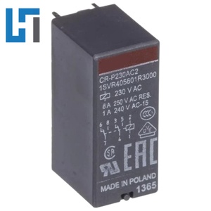 Nouveau module de relais intermédiaire de la série CR d'origine, contrôleur de programmation PLC CR-P230AC2 1SVR405601R3000 en stock - Product Image 1