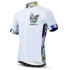 カスタムメンズ半袖サイクリングジャージーバイクシャツMtbユニフォーム服バイクウェア服Maillot Ropa Ciclismo