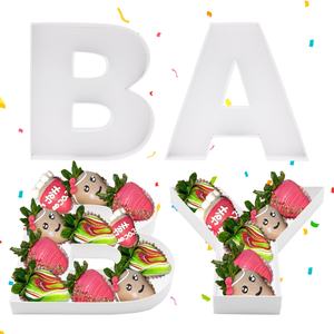 ลูกอมเยลลี่บีนรสหวาน กล่องช็อกโกแลต ของขวัญสำหรับเด็ก ของชำร่วยงานเลี้ยงฉลองทารก กล่องกระดาษแข็งใส่ของได้ รูปตัวอักษร สำหรับเด็กผู้ชาย - Product Image 3