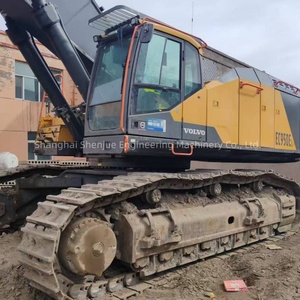Excavadora de Cadenas Volvo 950 Usada de Alta Calidad a Bajo Precio, con Motor y Bomba Originales, Cucharón de 5 Metros Cúbicos, 1 Año de Garantía - Product Image 2