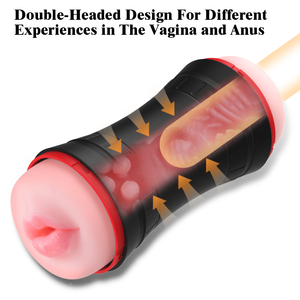 S-HANDE gola profonda bocca artificiale figa Vagina <span class=keywords><strong>uomini</strong></span> maschio masturbatore tazza per gli <span class=keywords><strong>uomini</strong></span> si masturba - Product Image 2