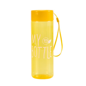 Colorful Transparent 600ml Children's Water Cup with Cup Cover Portable Gift for <b>Back</b> to School - Product Image 6