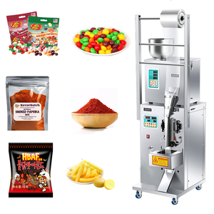 Small Business Automatic Packaging Oil Hard Candy Gummy Sugar Plastic Jar Filling Capping and Packing Machine - Product Image 1