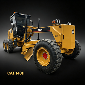 รถเกรดเดอร์มือสอง CAT 140H 185 แรงม้า VHP พร้อมริปเปอร์หลัง ใบมีด 12 ฟุต รถเกรดเดอร์ Caterpillar 140H สำหรับขาย - Product Image 1