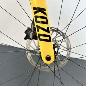 Bicicleta de Carretera de Carbono 700C T800, 8.2 kg, 2x12 Velocidades, Frenos de Disco Hidráulicos, Ruedas Clincher de Carbono de 50 mm, Cableado Interno Completo - Product Image 4