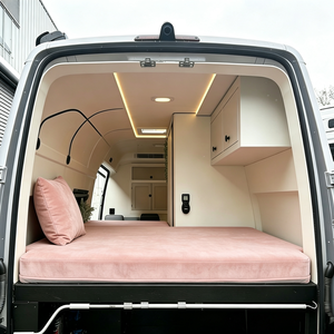 Colchón de Espuma de Alta Densidad para Autocaravana, Diseño Plegable, Ligero, para Camper, Van, Cama de Viaje, Remolque, Caravana - Product Image 2