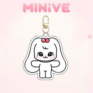 Llavero de Dibujos Animados de KPOP <span class=keywords><strong>IVE</strong></span> MINiVE, Colgante de Acrílico para Llaves, Accesorios para Bolsos, Yujin, Gaeul, Wonyoung, LIZ, <span class=keywords><strong>Rei</strong></span>, Leeseo, Regalo para Fans - Product Image 6