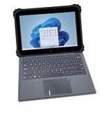 Tablette robuste ZoomSmart A1002 10,1 pouces Windows 10 avec processeur Intel N3450 Quad Core, écran tactile capacitif, 4G double SIM, 8 Go + 256 Go