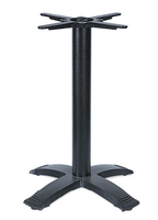 Support de jambe de table en fonte de Chine avec couvercle en acier Base de table à manger en métal de restaurant au design moderne pour l'extérieur/usage hôtelier