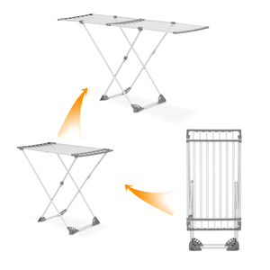 Séchoir à linge pliable sur pied pour usage domestique – Fournisseur d'usine - Product Image 6