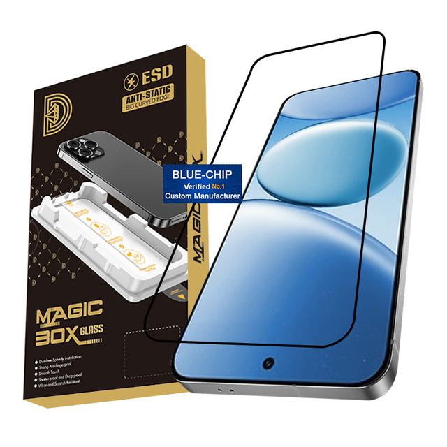 High Quality Screen Protector HD Clear 9h Magic Box Dust Remove 2.5D Tempered Glass Film for Redmi Note 14 13 12 11 Pro Plus 5G