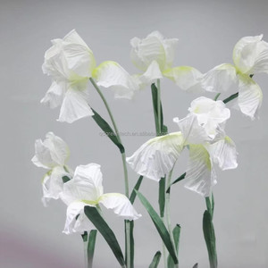 N-183 de seda gigante <span class=keywords><strong>grande</strong></span> para eventos de boda, conjunto de soporte de flor gigante de seda, peonía, Iris, Bellflower, venta al por mayor - Product Image 6