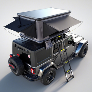 Installation rapide imperméable côté ouvert à clapet ABS coque dure tente de toit 3-4 personnes tente de toit pour 4x4 <span class=keywords><strong>Camping</strong></span> tout-terrain - Product Image 2