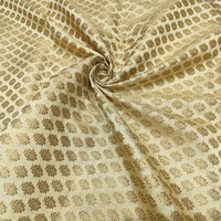 Robes traditionnelles élégantes, légères, respirantes et à séchage rapide en tissu brocart de luxe, tissé à motifs géométriques abstraits, style Kurta Blouse Artisanat