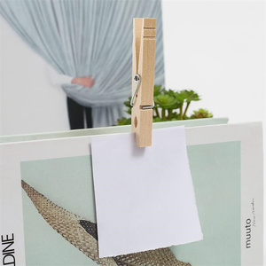 All'ingrosso in legno clip per <span class=keywords><strong>foto</strong></span> in legno naturale mollette piolo per la decorazione della casa - Product Image 4