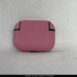 Design élégant en cuir de <span class=keywords><strong>togo</strong></span> véritable pour airpod Pro 3 100% étui en cuir <span class=keywords><strong>housse</strong></span> pour écouteurs pour Apple - Product Image 4