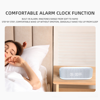 Cargador Inalámbrico de Escritorio 6 en 1 de 15W, con Altavoces, Reloj Despertador y Carga Rápida, Superventas