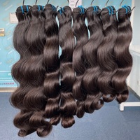 Meilleures ventes : Lots de cheveux vierges chinois double tirage de luxe, ultra-lisses, non traités, sans produits chimiques, sans perte de cheveux, 10-30 pouces, pour grossistes