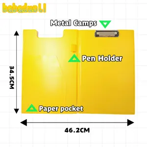 Maatwerk Logo Map Wordpad Dubbeldeks Schrijven Tablet Kantoren Scholen Benodigdheden