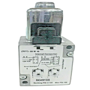 R434001508 E/<span class=keywords><strong>P</strong></span> 压力调节器 ED05 ND5 0-10V DC 0-100 Psi 160 Psi Mx - Product Image 1