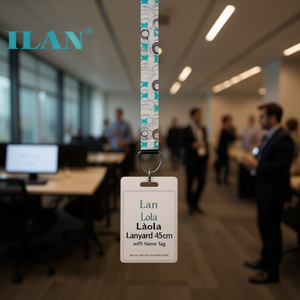 Cordón Ilan Lola de 45 cm con etiqueta para nombre para accesorios, 8 piezas - Product Image 2