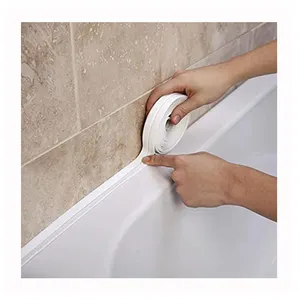 High Quality multifunctional self-adhesive sealing bathtub caulk tape pvc self adhesive strip for wholesales