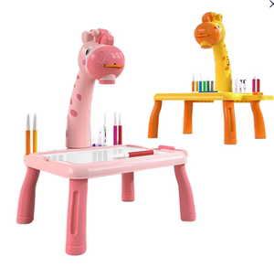 Tableau de <span class=keywords><strong>Dessin</strong></span> Multifonctionnel pour Enfants avec Projection, Design Personnalisé, en Plastique ABS, Jouet d'Écriture et de Graffiti Cerf pour - Product Image 1