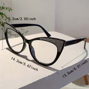 Gafas de Sol de Moda 2025 al por Mayor, Montura Colorida y Brillante, Gafas de Ojo de Gato con Montura Grande para Mujer, Gafas Anti Luz Azul para Mujer - Product Image 3