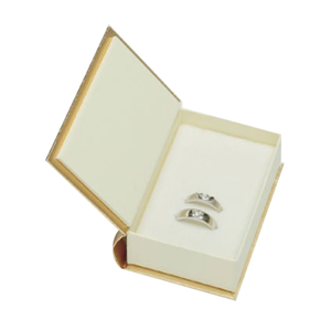 Best Selling Custom <b>Book</b> Shape Folding Flip Top Magnetic Buckle Gift Box Necklace Jewelry Box With Magnetic Jewelry Packaging - Product Image 1