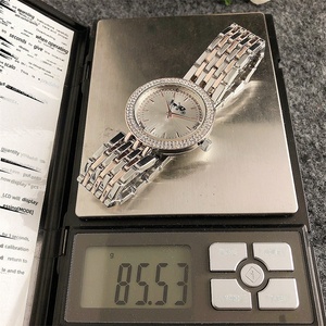 Reloj de Cuarzo para <span class=keywords><strong>Mujer</strong></span> con Diamantes Moissanite, Caja de Aleación de 38 mm de Diámetro y Pantalla de Agujas - Product Image 2