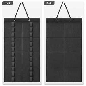 Organizador de Baquetas Enrollable de Fieltro, Capacidad para 12 Pares, Almacenamiento Colgante de Pared o con Soporte para Batería - Product Image 2