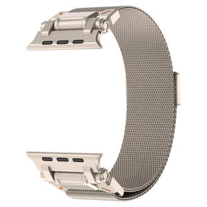 สายนาฬิกาข้อมือสแตนเลสสตีลแบบตาข่าย Milanese สำหรับ Apple Watch S11 10 46 มม. Ultra 49 มม. SE 44 มม. สายรัดแม่เหล็กแบบเปลี่ยนได้ - Product Image 2
