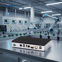Mini PC Industrial Android Integrado sin Ventilador con Módulo 4G Compatible con DC 12V, con RK3399/RK3568/RK3588