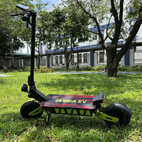 Nuevo Diseño de Scooter Todoterreno de Doble Motor, Batería de Litio de 48V, Plegable, para Adultos y Personas de Peso Pesado