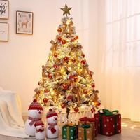 Sapins de Noël Artificiels PVC Évergreen Nouveaux Designs Personnalisés Réalistes Pré-Éclairés