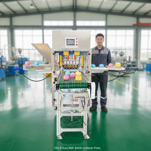 FRS-8 Semi Auto Bath Bomb Press Machine With PLC <b>Control</b> And SUS 304 Stainless Steel Body3600pcs Per Hour - Product Image 4